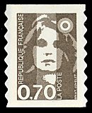Image du timbre Marianne de Briat 0F70 autoadhésif