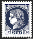 Cérès  1938 1€80