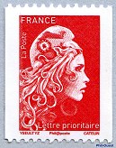 Image du timbre Marianne de Yseult YZ Digan-Lettre prioritaire - Timbre pour roulette