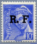 Image du timbre Mercure 10c bleu-1ère série