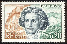 Image du timbre Ludwig van Beethoven (1770-1827)Compositeur et pianiste allemand