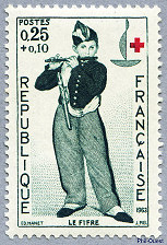 Image du timbre Le fifre