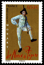 Image du timbre Les noces de Figaro - Vienne 1786