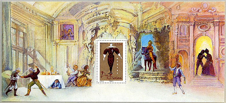 Image du timbre Souvenir philatélique Don Giovanni - 1787