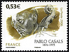 Image du timbre Pablo Casals 1876-1973