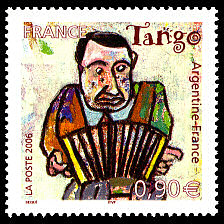 Image du timbre Tango - Le  joueur de bandonéon