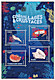 Coquillages et crustacés - Bloc-feuillet de 4 timbres