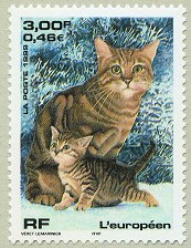 Image du timbre L'européen-3 F - 0,46 €