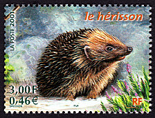 Image du timbre Le Hérisson