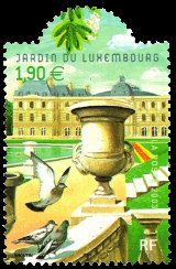 Image du timbre Jardin du Luxembourg - Paris