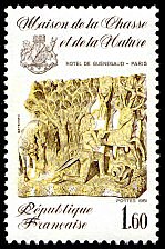 Image du timbre Maison de la chasse et de la natureHôtel de Guénégaud - Paris
