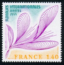 Image du timbre Floralies internationales de Nantes 1977