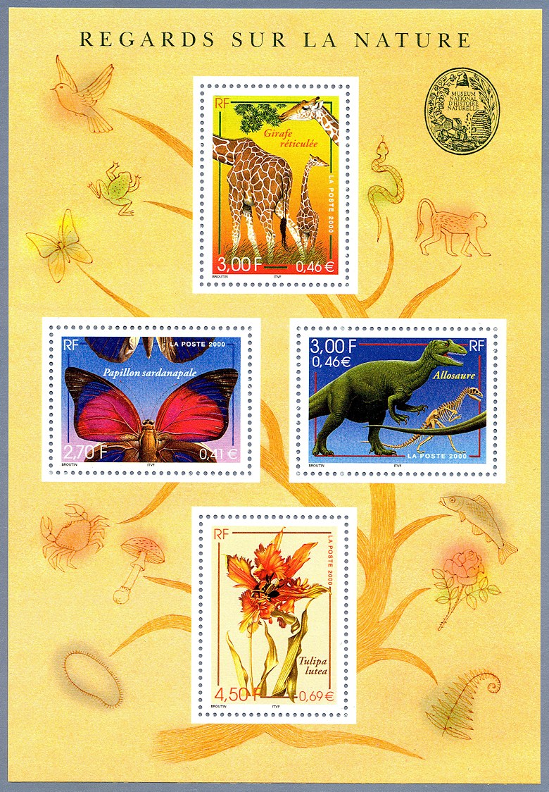 Image du timbre Bloc-feuillet «Regards sur la nature»