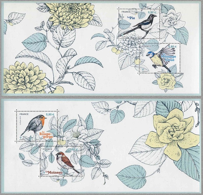 Image du timbre Souvenir philatélique des oiseaux de nos jardins