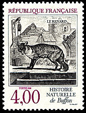 Image du timbre Le renard