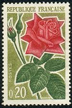 Image du timbre Rose moderne