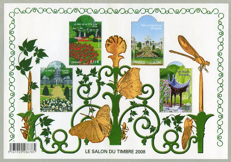 Image du timbre Émission spéciale  Salon du Timbre  2008