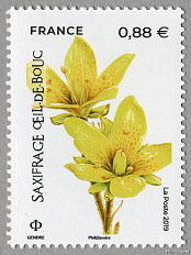 Image du timbre Saxifrage œil de bouc