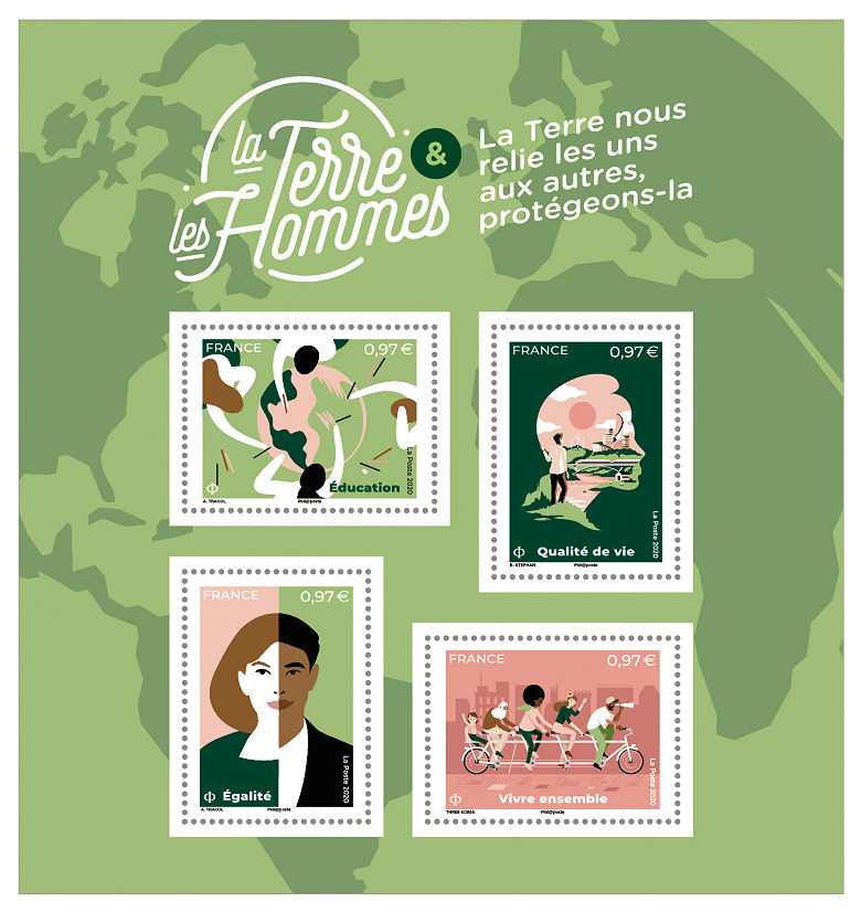 Image du timbre La Terre & les Hommes