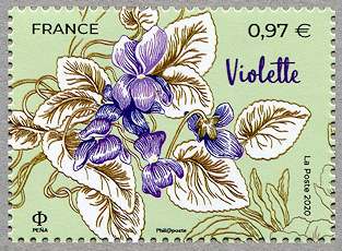 Image du timbre Violette