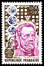 Image du timbre Louis Pasteur  - 1822-1895