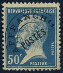 Image du timbre Pasteur, 50 c bleu préoblitéré