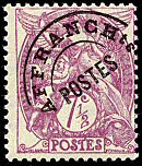Image du timbre Type Blanc 7c½ lilas préoblitéré