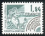 Image du timbre Coucy le ChâteauLes ruines du château