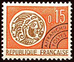 Image du timbre Monnaie gauloise 0F15