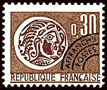 Image du timbre Monnaie gauloise 0F30