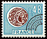 Image du timbre Monnaie gauloise 0F48