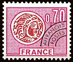 Image du timbre Monnaie gauloise 0F70