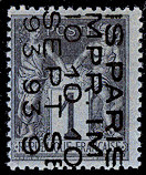 Image du timbre Seconde période - Surcharge sur 5 lignes
-
Type Sage 1c noir sur azuré
