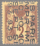 Image du timbre Seconde période - Surcharge sur 5 lignes
-
Type Sage 2c brun-rouge