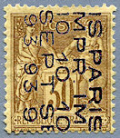 Image du timbre Seconde période - Surcharge sur 5 lignes
-
Type Sage 30c brun