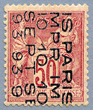 Image du timbre Type Sage 50c rose