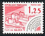 Image du timbre Le fort de Salses