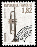 Image du timbre La trompette 1 F 82
