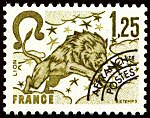 Image du timbre Lion