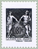 Image du timbre Le type Sage 1876 à 0,80 euro