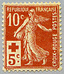 Image du timbre Semeuse camée 10c + 5 c