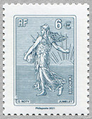 Image du timbre La Semeuse lignée à 6 euros