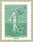 Image du timbre La Semeuse d'Oscar Roty