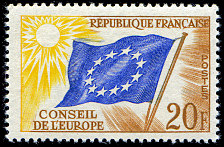 Image du timbre Drapeau 20 F