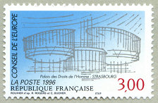 Image du timbre Palais de Droirs de l'Homme