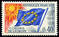 Image du timbre Drapeau 0,40 F