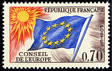 Image du timbre Drapeau 0,70 F