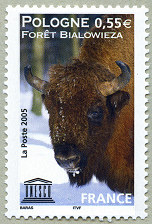 Image du timbre Forêt de Bialowieza - Pologne