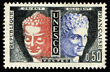 Image du timbre Orient - Occident 0,50 F
