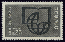 Image du timbre Campagne d'alphabétisation-0,25 F gris et noir